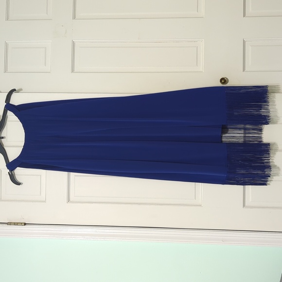 Chicos Size 1 Blue Dress - Picture 1 of 4